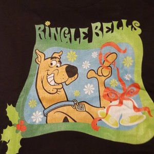 Scooby Doo Short-Sleeve, Large, Black T-Shirt